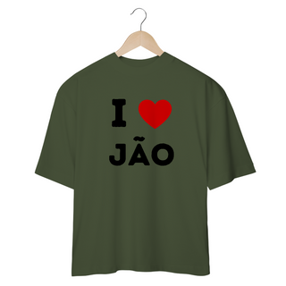 Nome do produtoCamiseta Oversized - Jão I Love Jão 