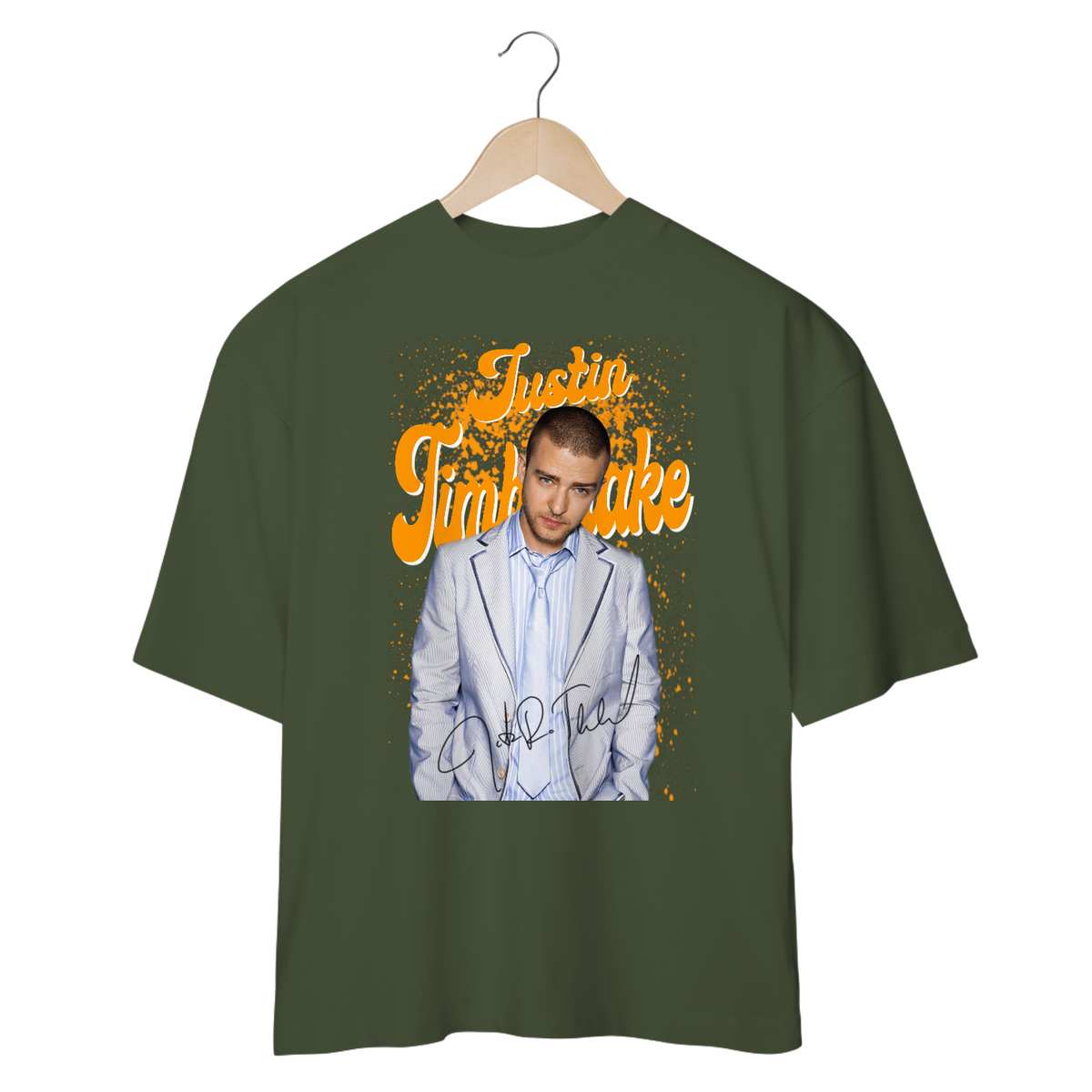 Nome do produto: CAMISETA OVERSIZED JUSTIN TIMBERLAKE