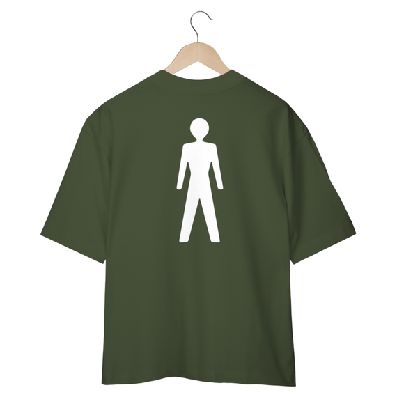 CAMISETA OVERSIZED JUNIOR RP (ESTAMPA SOMENTE NAS COSTAS)