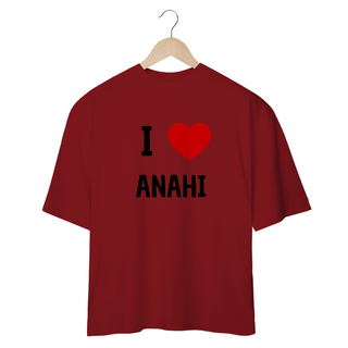 Nome do produtoCamiseta Oversized - RBD I Love Anahí