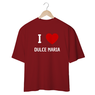 Nome do produtoCamiseta Oversized - RBD I Love Dulce Maria