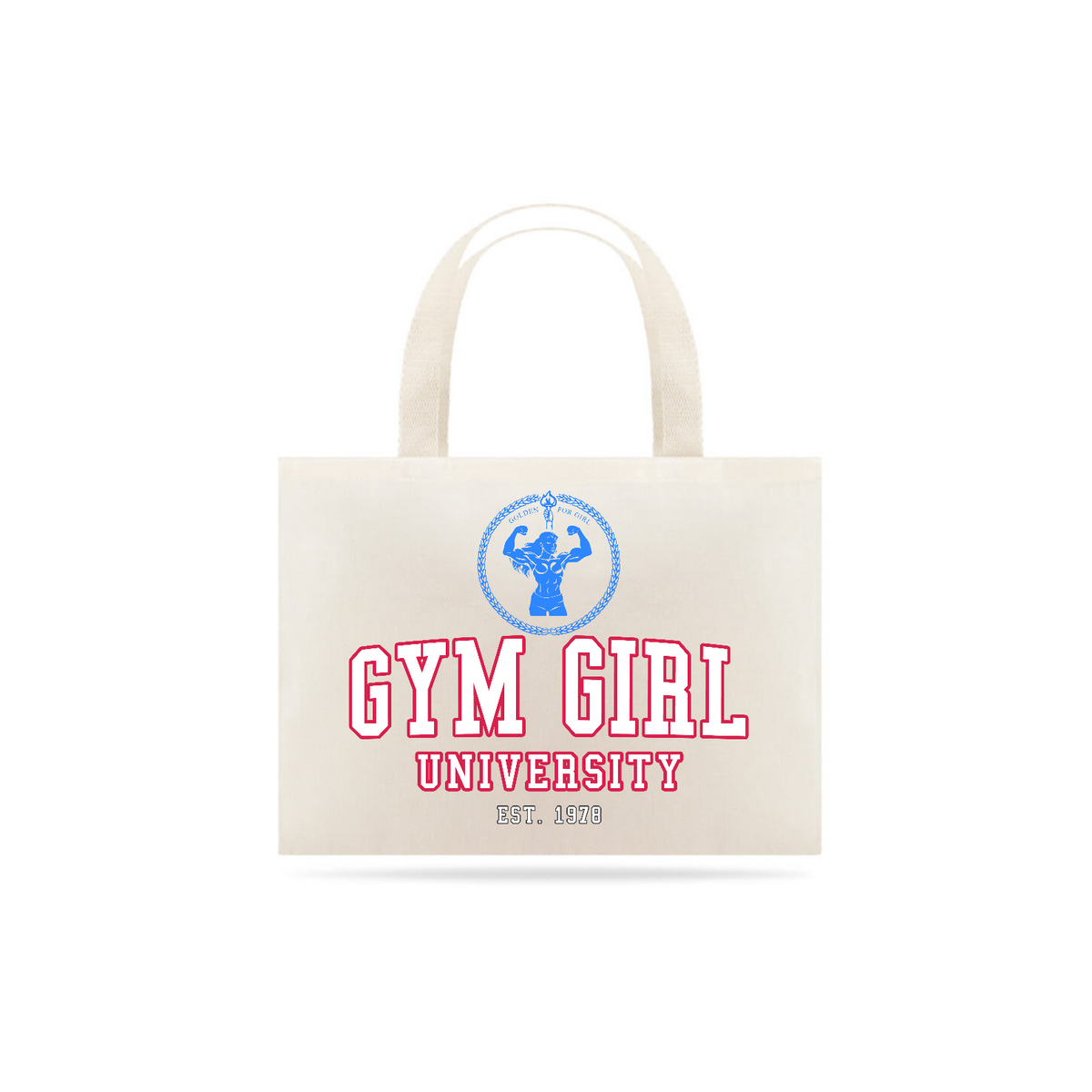 Nome do produto: Ecobag Gym Girl University