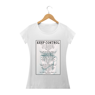 Nome do produtoKEEP CONTROL - tshirt prime