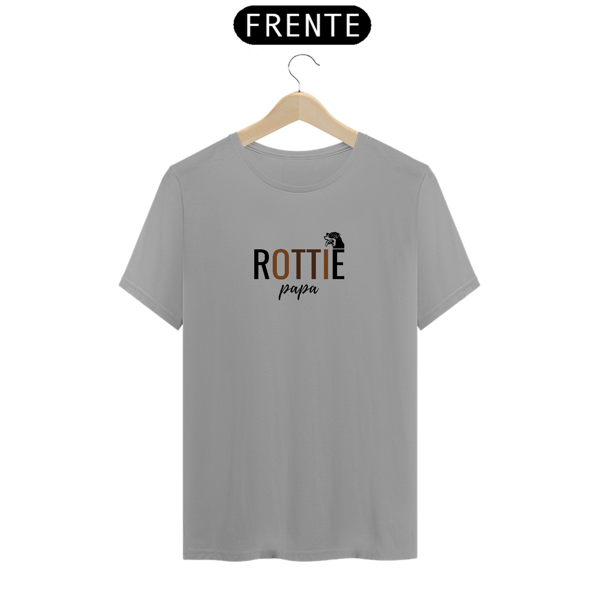 Nome do produto: Camiseta Quality - Rottie papa