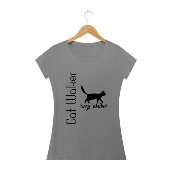 Camiseta Baby Long Quality - Cat Walker