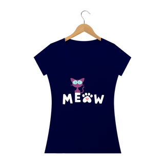 Nome do produtoCamiseta Baby Long Quality - Meow 2