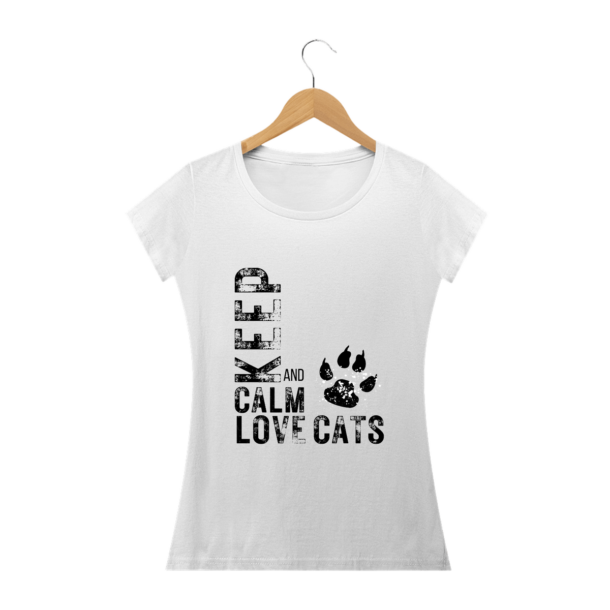 Nome do produto: Camiseta Baby Long Quality - Keep Calm