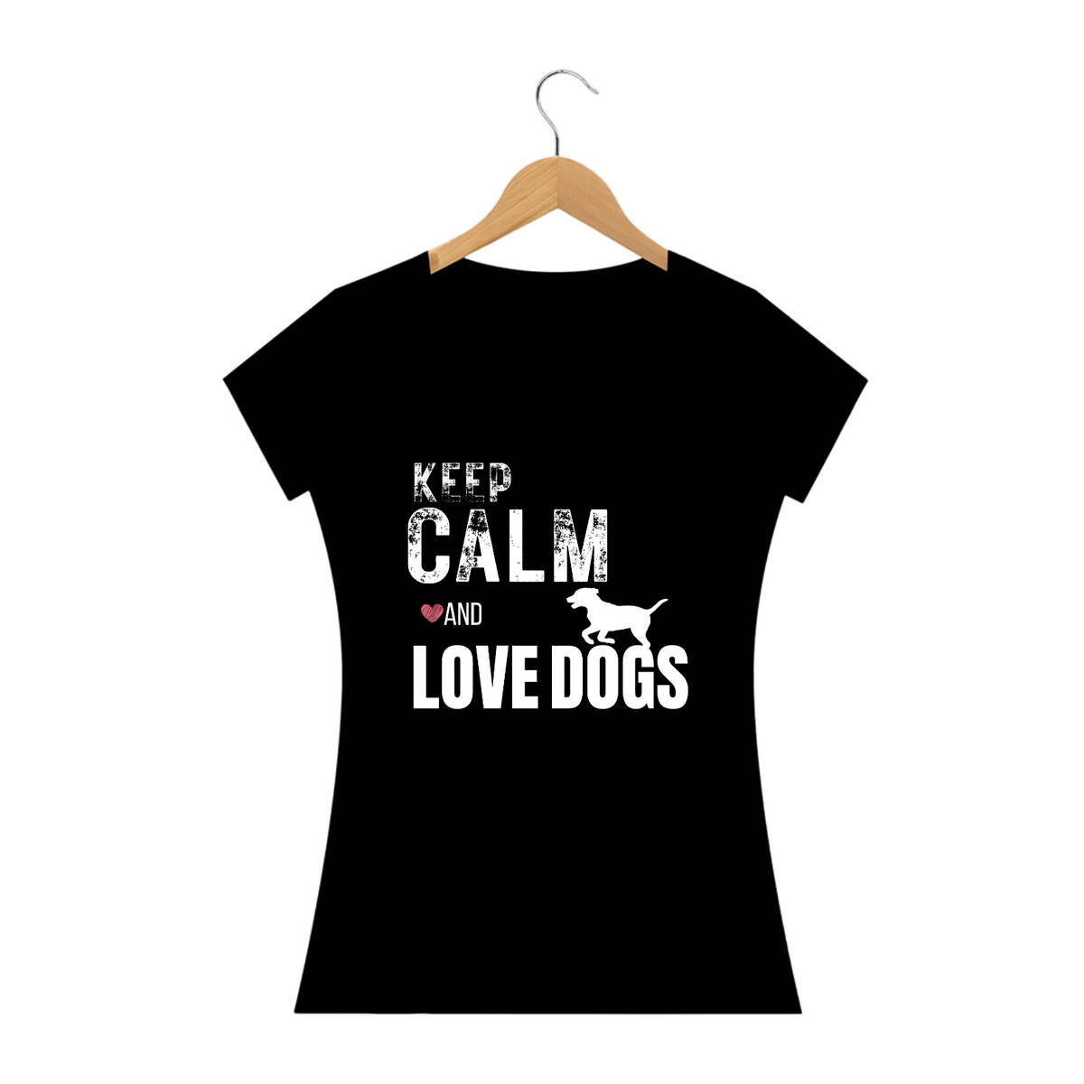 Nome do produto: Camiseta BL Quality - Keep Calm Dog