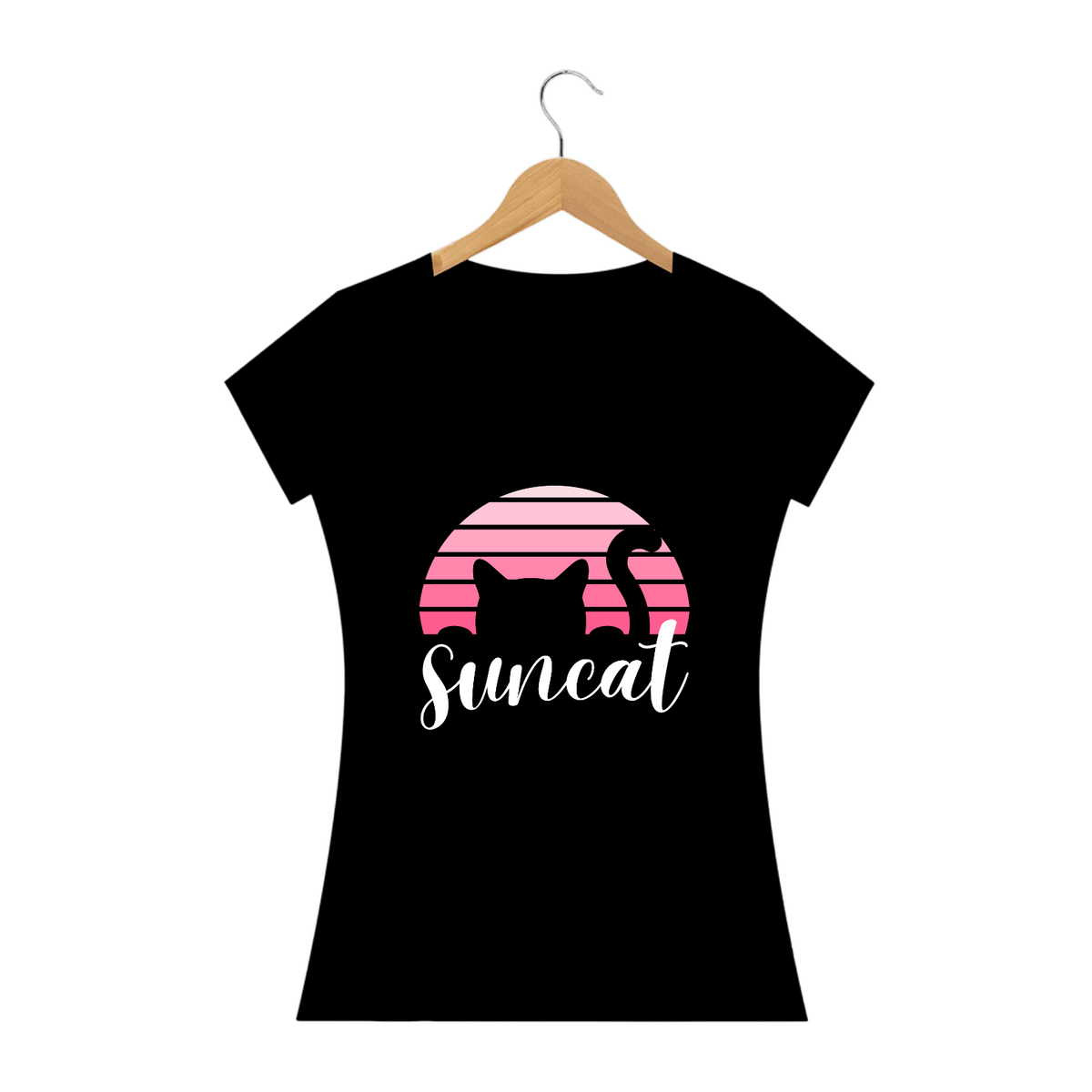 Nome do produto: Camiseta Baby Long Quality - Sun Cat 04