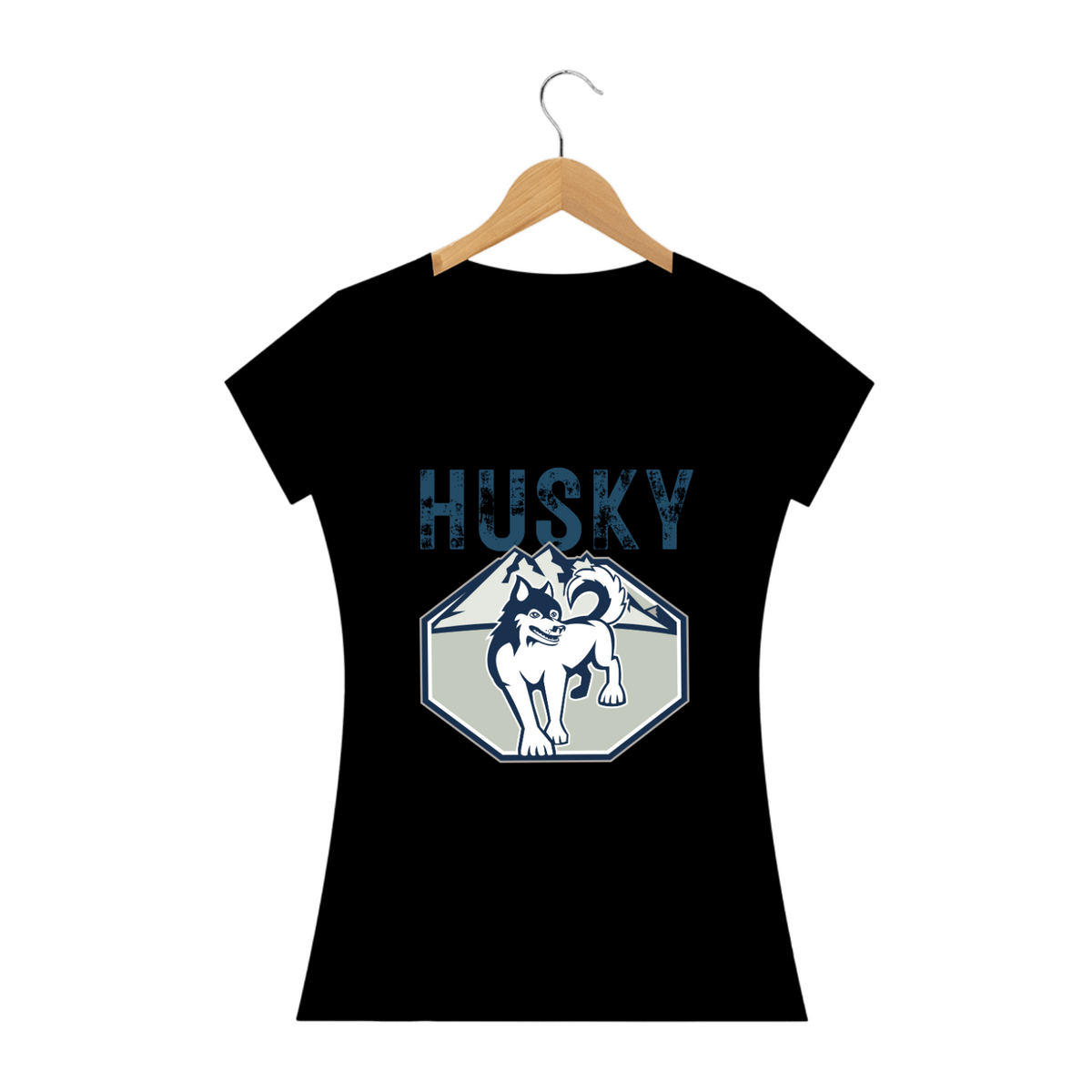 Nome do produto: Camiseta Baby Long Quality - Husky 05