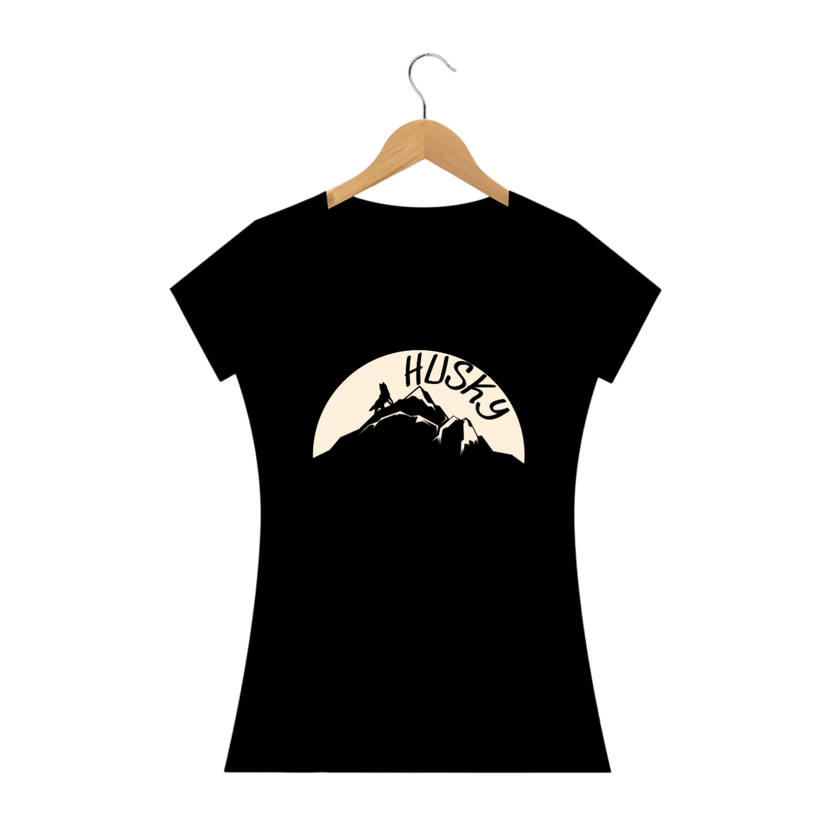 Nome do produto: Camiseta Baby Long Quality - Husky 04