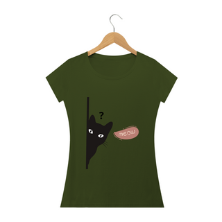 Nome do produtoCamiseta Baby Long Quality - Meow 03