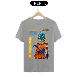 Nome do produtoCamiseta Quality - Anime, Goku blue