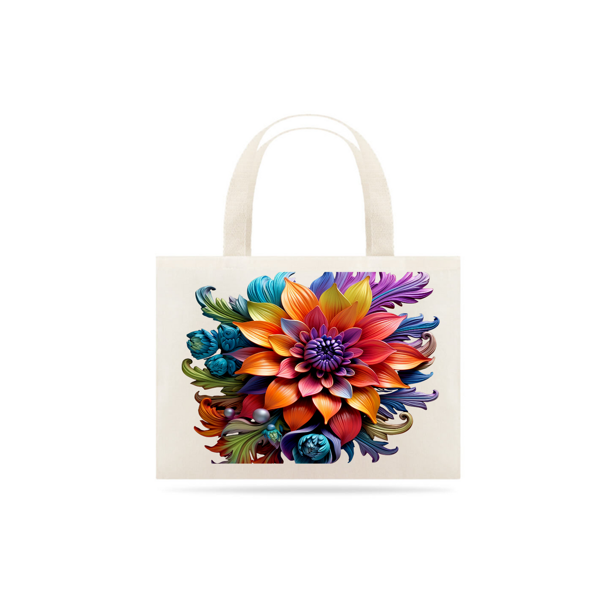 Nome do produto: Eco Bag -  Flower- Flores 