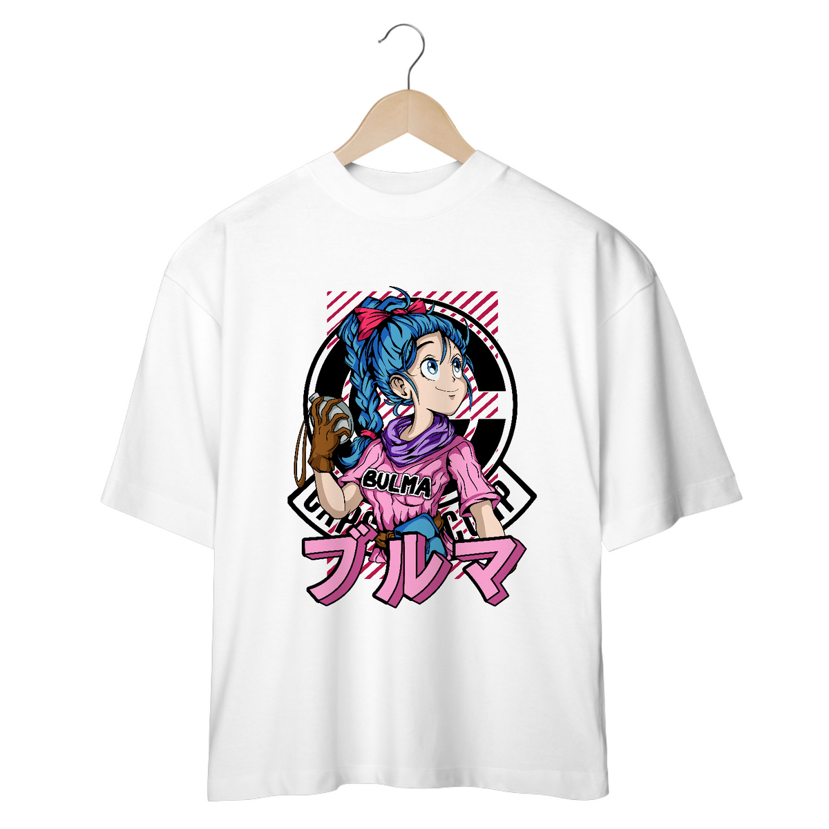 Nome do produto: Camiseta Oversized -   Anime, Bulma