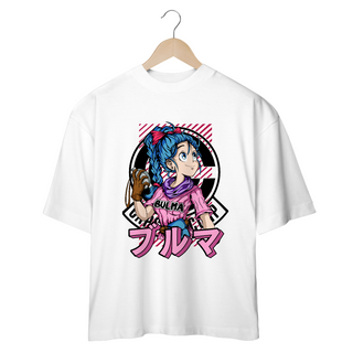 Camiseta Oversized -   Anime, Bulma