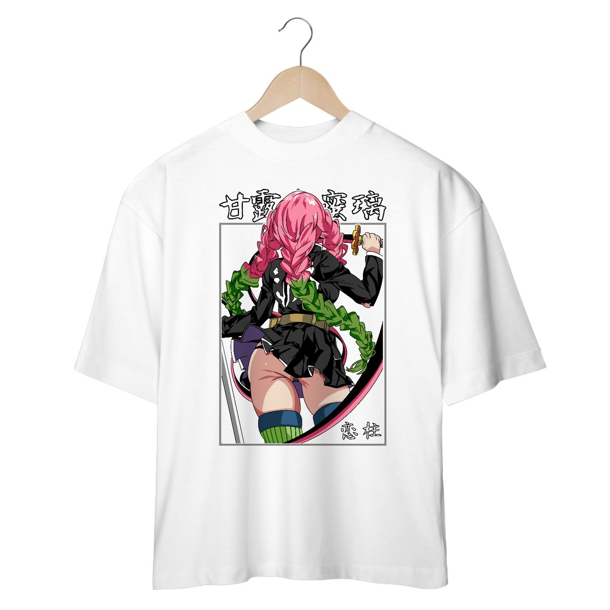 Nome do produto: Camiseta Oversized -    Anime, mitsurids