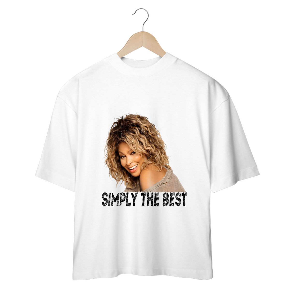 Nome do produto: Camiseta Oversized - Tina Turner