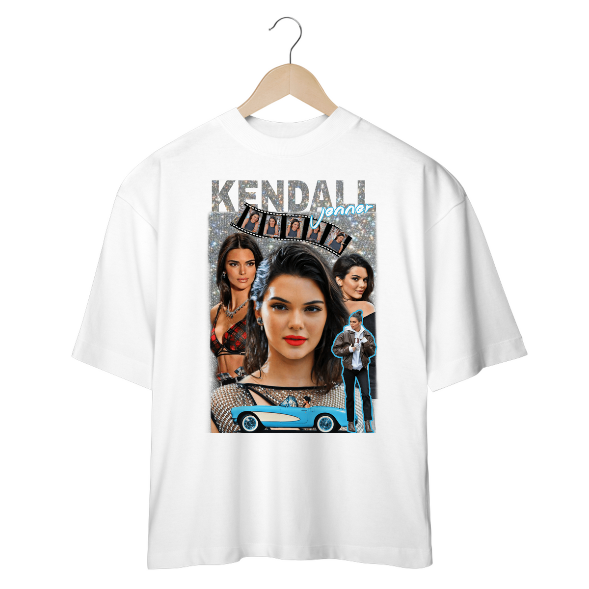 Nome do produto: Camiseta Oversized - Kendall 