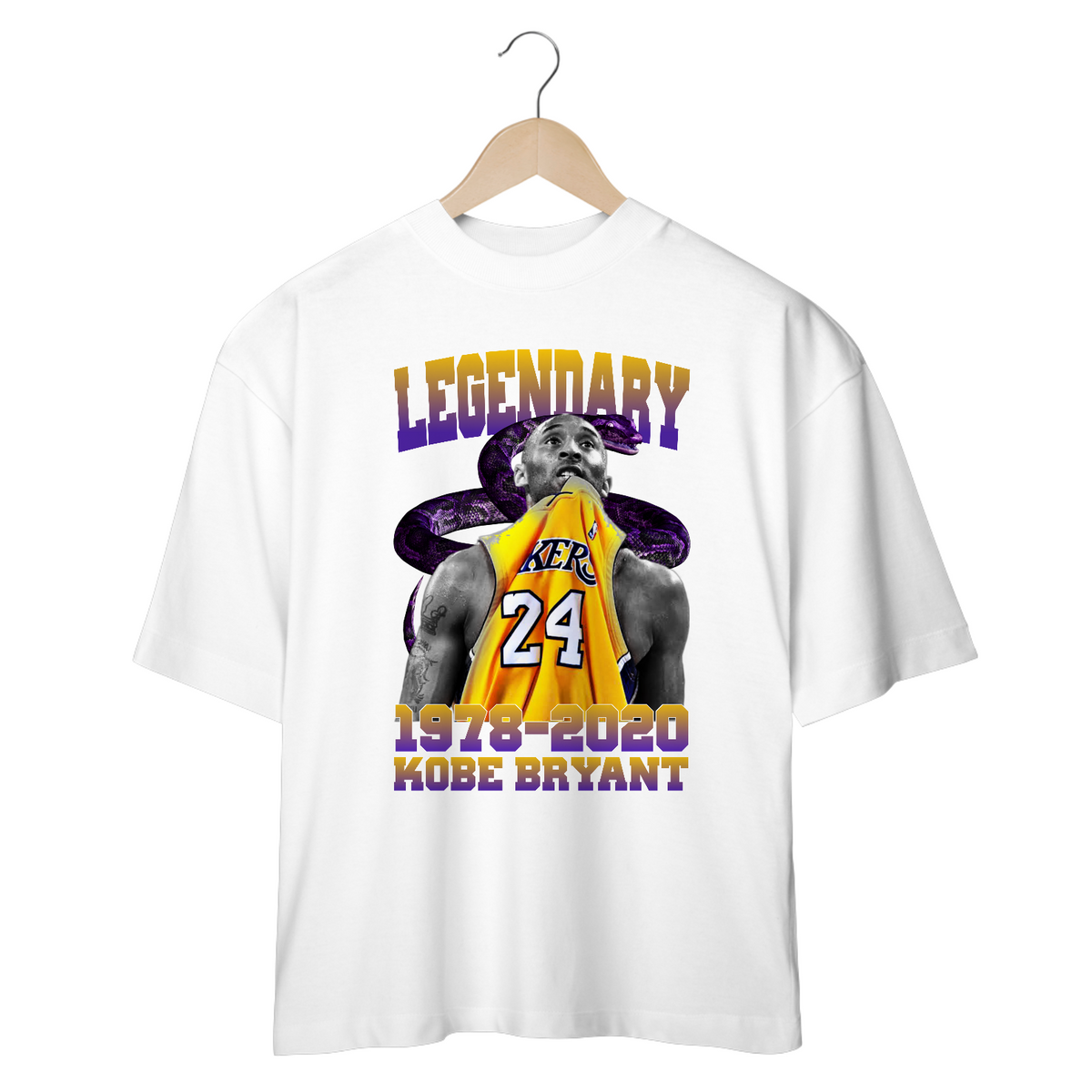 Nome do produto: Camiseta Oversized - Kobe Bryant 