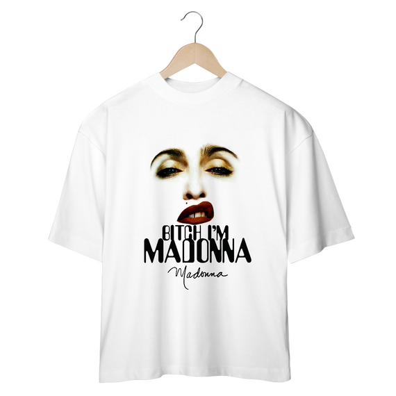 Camiseta Oversized - Madonna