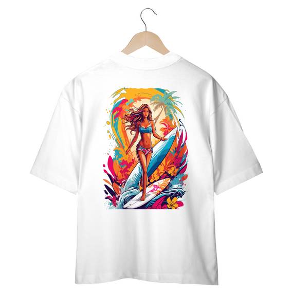 Camiseta Oversized Surf -  Costas 