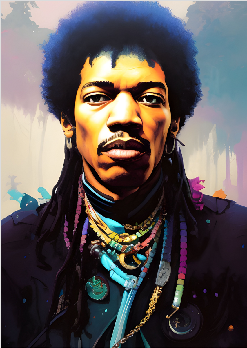 Nome do produto: Poster - Jimi Hendrix