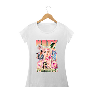 Nome do produtoCamiseta Baby Long Quality - Katy Perry     