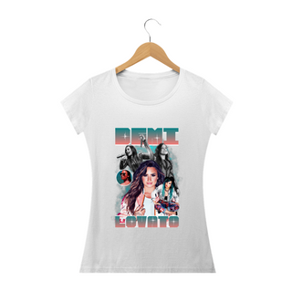 Nome do produtoCamiseta Baby Long Quality - Demi Lovato