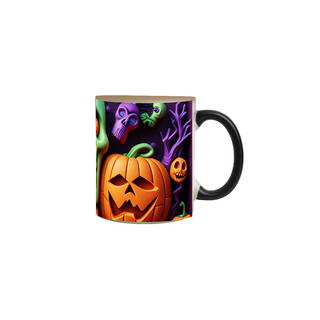 Nome do produtoCaneca Mágica - Halloween 3D 