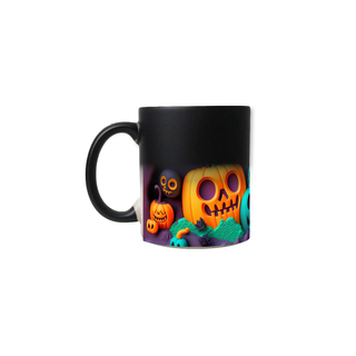 Nome do produtoCaneca Mágica - Halloween 3D 