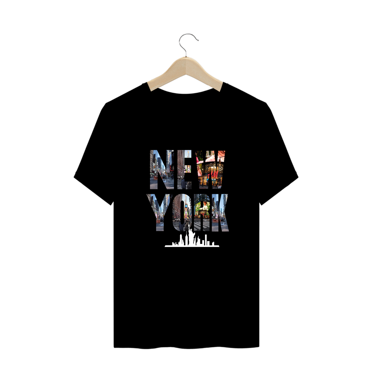 Nome do produto: Camiseta Plus Size  - New York 