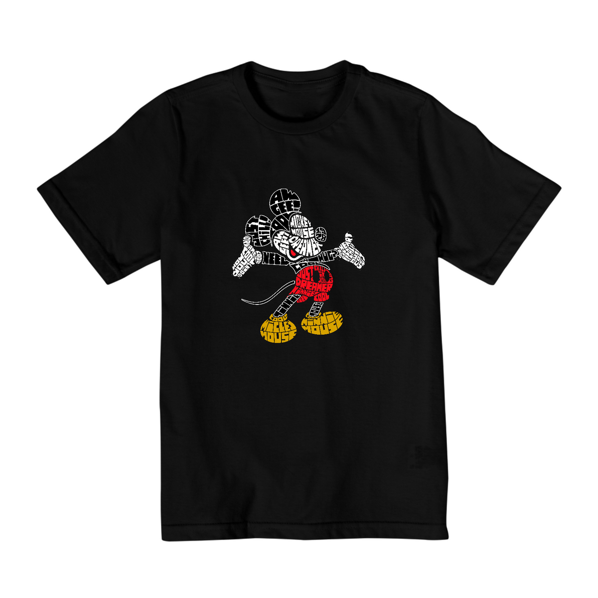 Nome do produto: Camiseta Quality infantil 10 a 14 -  Mickey 