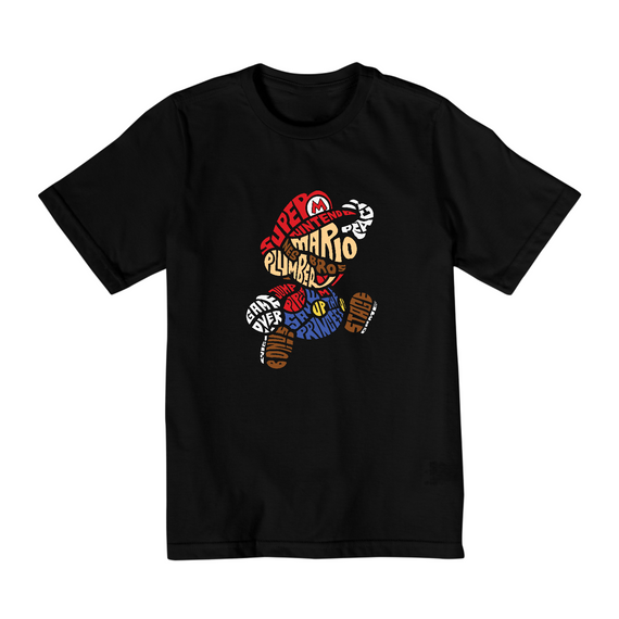 Camiseta Quality infantil 10 a 14 - Super Mario 
