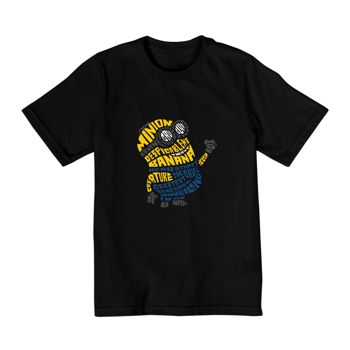 Nome do produto: Camiseta Quality infantil 10 a 14 - Minion