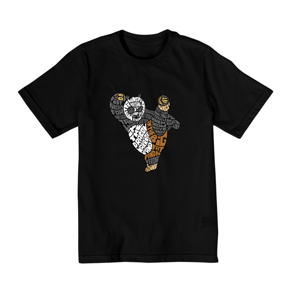 Camiseta Quality infantil 10 a 14 -  Panda