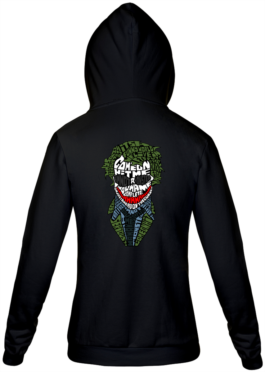 Nome do produto: Moletom com ziper Unissex - Why so serious 