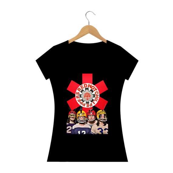 Camiseta Baby Long Quality - Red Hot Chili peppers   