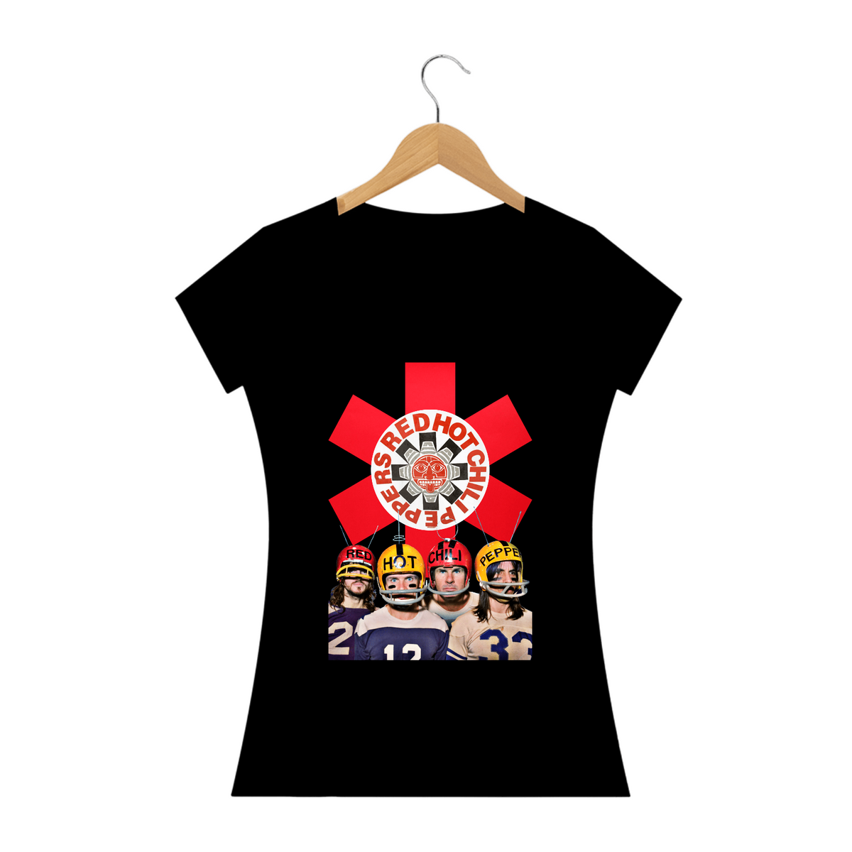 Nome do produto: Camiseta Baby Long Quality - Red Hot Chili peppers   