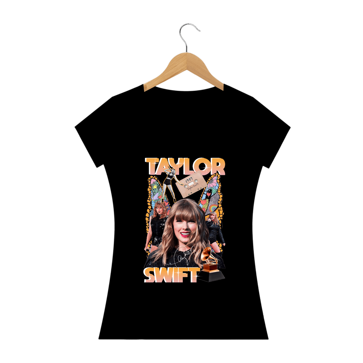 Nome do produto: Camiseta Baby Long Quality - Taylor Swift     