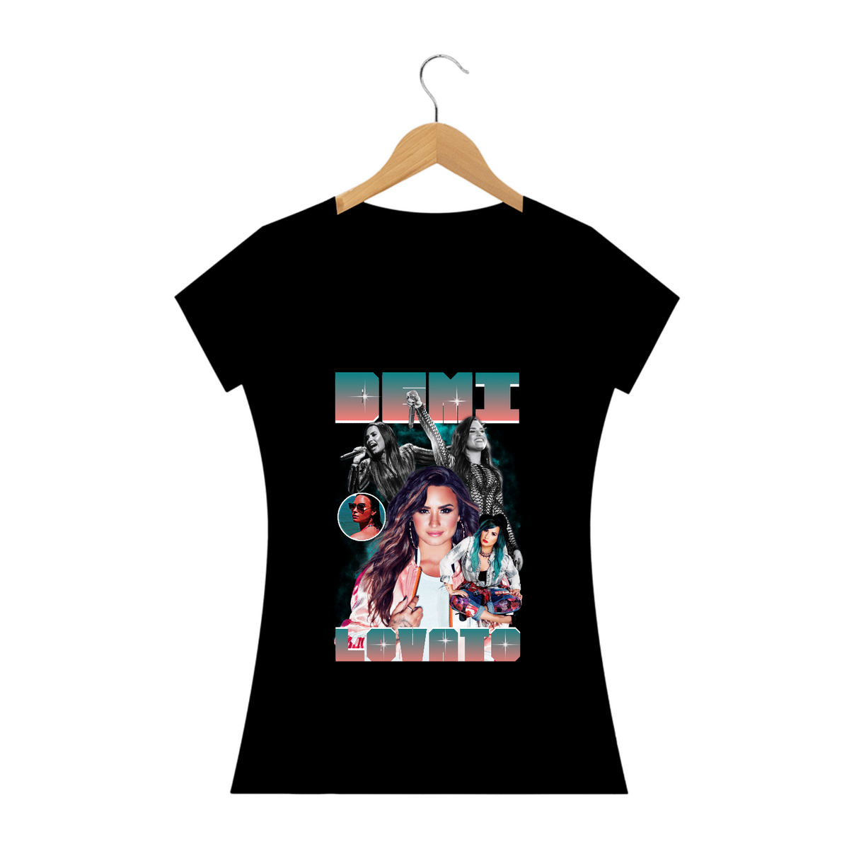 Nome do produto: Camiseta Baby Long Quality - Demi Lovato