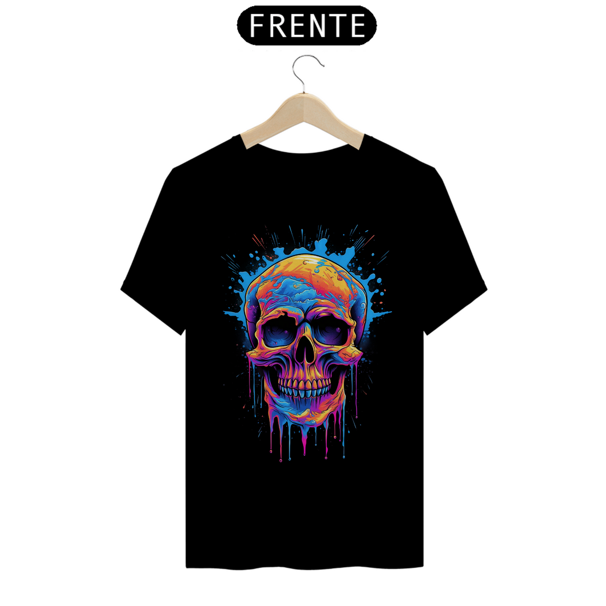 Nome do produto: Camiseta Quality  -  caveira, skull