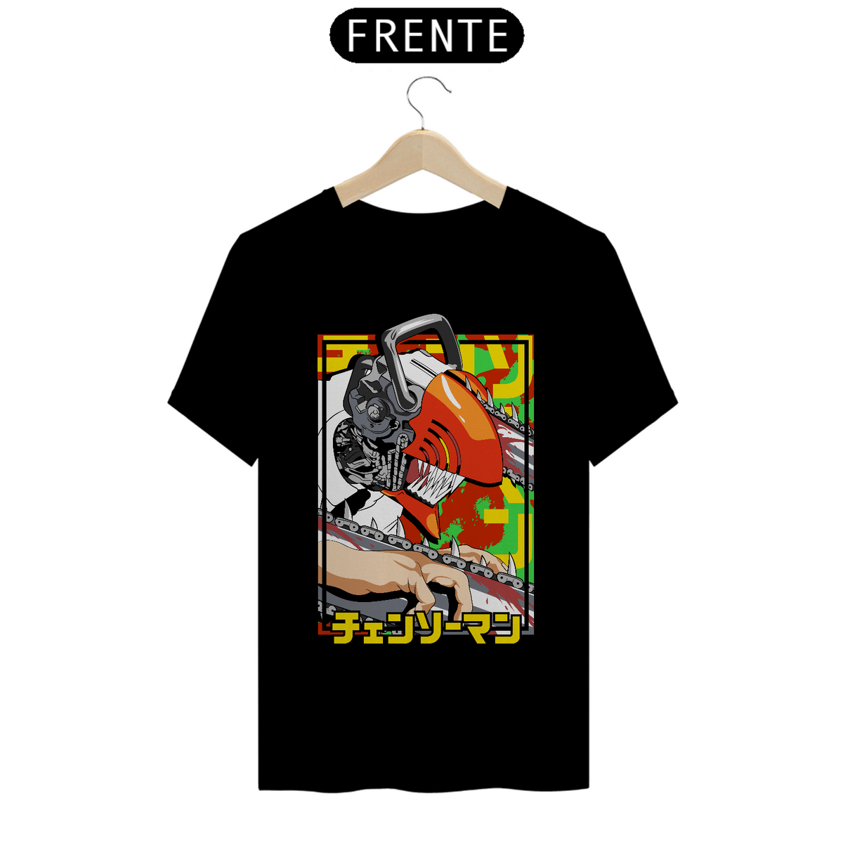 Nome do produto: Camiseta Quality - Anime, chainsaw extra