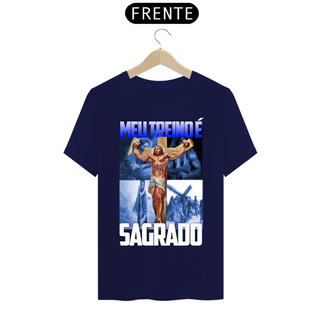 Nome do produtoCamiseta - MEU TREINO É SAGRADO