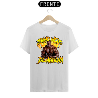 Nome do produtoCamiseta RestPause - Tenho medo de agulha (inspirada)