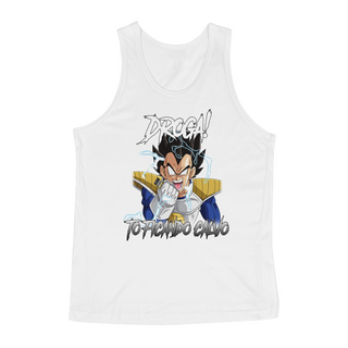 Nome do produtoRegata RestPause Vegeta - Tô ficando calvo.