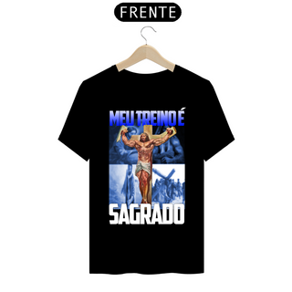 Nome do produtoCamiseta - MEU TREINO É SAGRADO