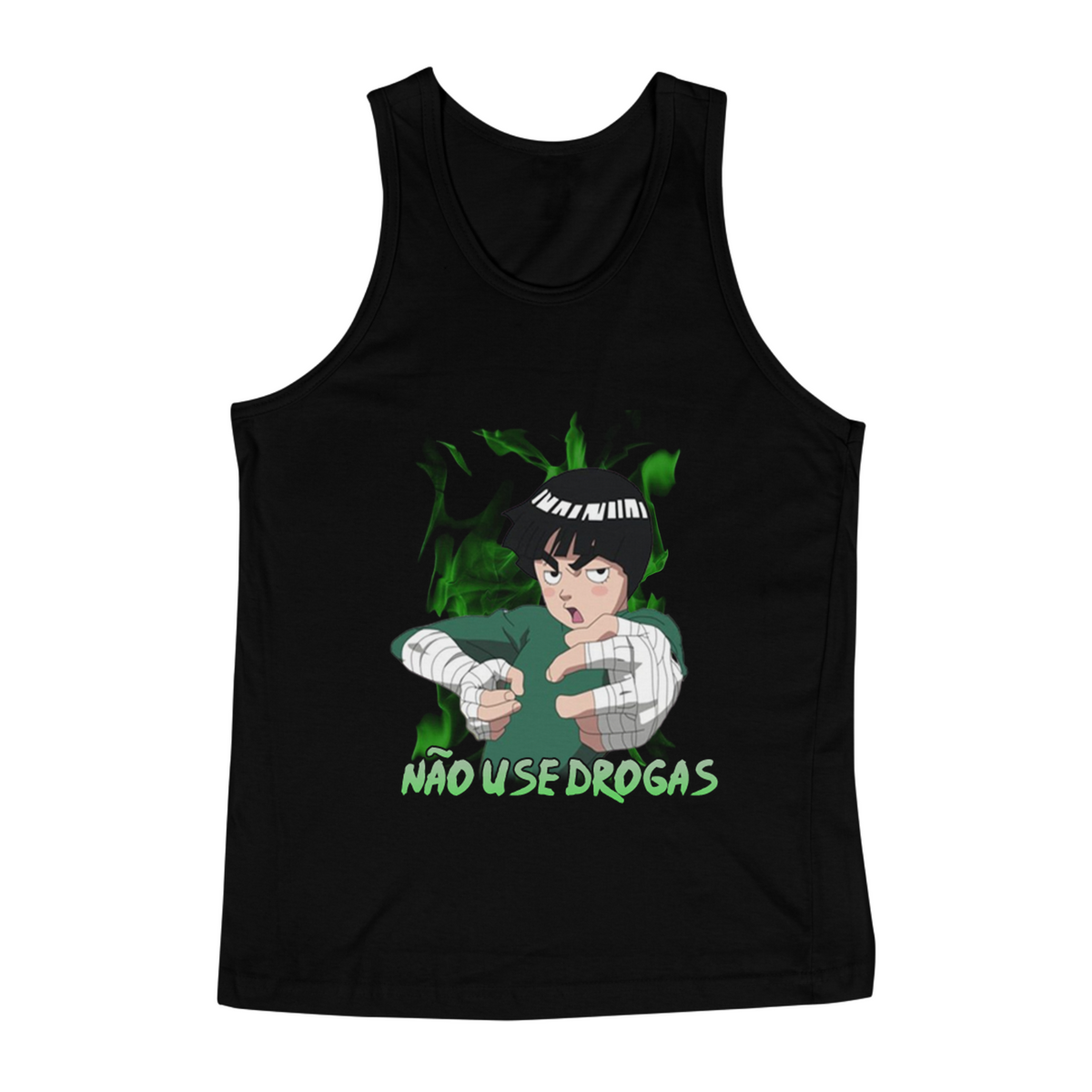 Nome do produto: Regata RestPause Rock Lee - Não use drogas