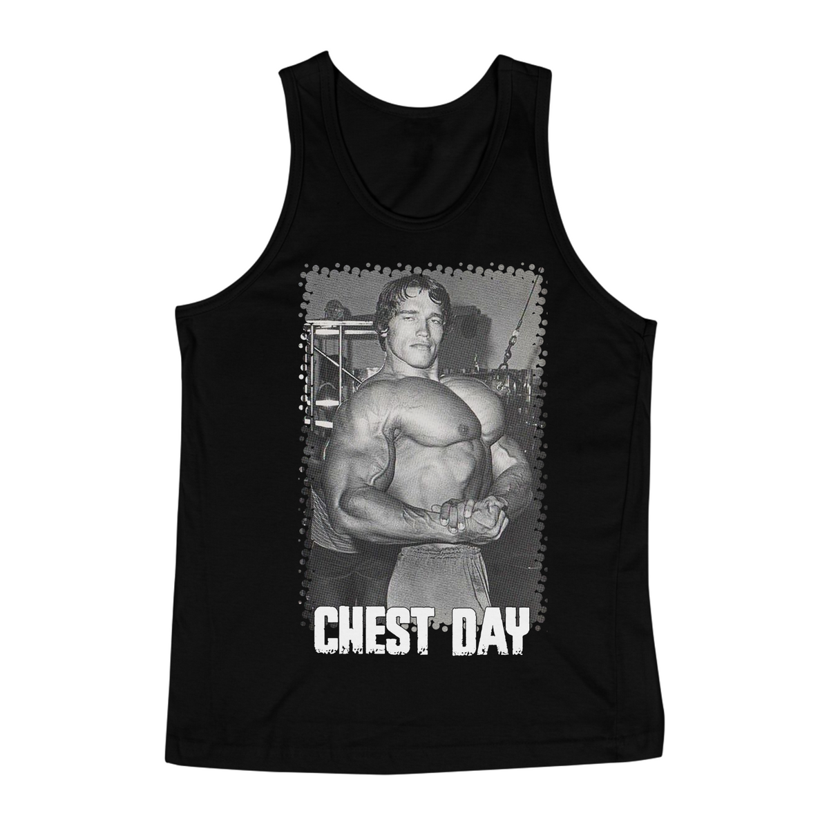 Nome do produto: Regata RestPause Arnold - Chest Day