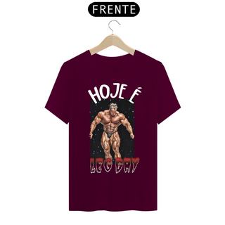 Nome do produtoCamiseta RestPause Jay Cutler - Hoje é Leg Day